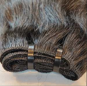 Extensiones Remy de Alta Demanda, Trama Doble Hecha a Máquina en India para el Mercado Mayorista, Empaque Personalizado, Proveedor de Marca Privada, Precio Bajo - Product Image 4