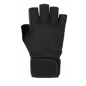Gants de musculation en néoprène personnalisables OEM, demi-doigts, pour la salle de sport, unisexe, séchage rapide, sangle de poignet réglable - Product Image 4