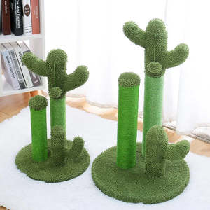 ของเล่นแมวรูปกระบองเพชร ทำจากวัสดุไซซอล เพื่อความสนุกสำหรับแมว - Product Image 2