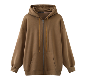 เสื้อแจ็คเก็ตมีฮู้ดของผู้ชายเสื้อฮู้ดแบบสวมหัวผ้าโพลีเอสเตอร์รุ่น2024สำหรับฤดูหนาวปักโลโก้ได้ตามต้องการ - Product Image 2