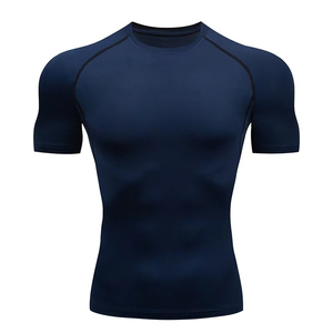 Camiseta Deportiva de Manga Corta con Mangas Raglán y Diseño Sublimado Personalizado al por Mayor para Hombres, para Actividades de Gimnasio - Product Image 5