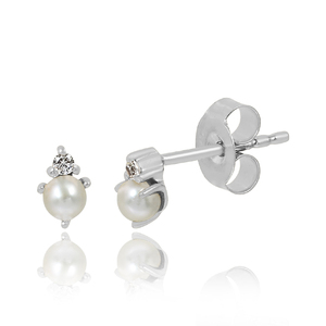 Luxury fine jewelry <b>earrings</b> 925 sterling <b>silver</b> white topaz gemstone <b>stud</b> <b>earring</b> jewelry fashion <b>earrings</b> manufacturer - Product Image 4
