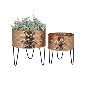 Floor Decoration Metal Flower <b>Pots</b>/Planter High quality and best manufacturing in whole sale price top selling planter - Product Image 2