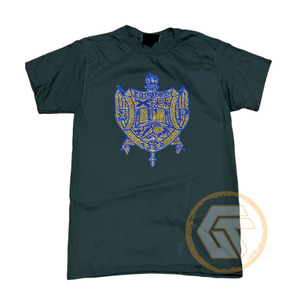 T-shirt pour femmes de la sororité Sigma Gamma Rho, trésors grecs en gros, 100% coton jersey, col rond, manches courtes, respirant pour l'été - Product Image 4