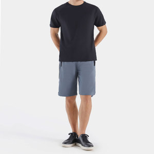 T-shirt décontracté pour homme de qualité supérieure, col rond, mélange de coton, séchage rapide, respirant, écologique, doux, manches courtes, tissé uni, imprimé numérique - Product Image 1