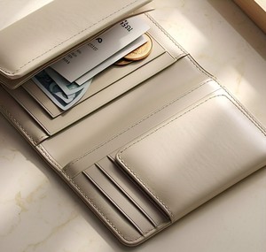 2025 femmes luxe en cuir véritable pochette portefeuille petit sac à main de soirée bouton fermeture vente chaude courte longueur accessoire de luxe - Product Image 6