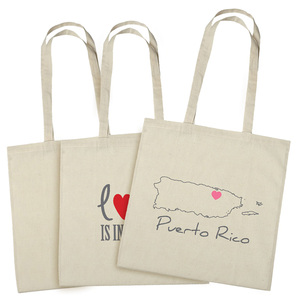 Sac fourre-tout en coton personnalisable avec poignée écologique Caractéristiques Logo personnalisé pour la promotion ou la conception de motif de lettre de cadeau - Product Image 2