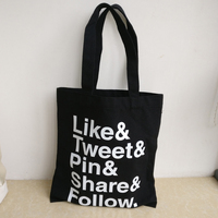 Sac fourre-tout de week-end en toile de coton de qualité pour femme avec motif lettres, grande poignée surdimensionnée, logo personnalisé, cadeau pour grandes filles