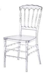 Vente en gros Chaise de mariage Chiavari transparente en plastique acrylique pour événement et repas - Product Image 5