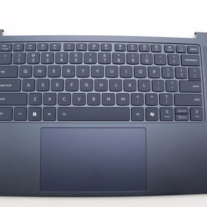 Carcasa Superior con Reposamanos para Laptop Lenovo Yoga Slim 7 14Q8X9, con Teclado y Panel Táctil, Color Azul Cósmico, 5CB1P73924 - Product Image 1