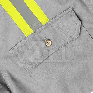 Camisas de Protección de Nivel Industrial al por Mayor, Mangas Largas, Ligeras, Tallas Grandes, Impermeables, Anti-Calor, Transpirables, Resistentes al Fuego para Soldadura - Product Image 6