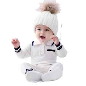 Superventas personalizado Unisex 100% algodón orgánico mameluco mono pijama de bebé estilo clásico ODM suministro - Product Image 2