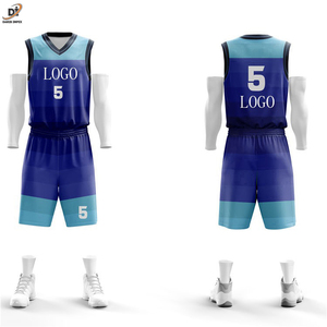 Logotipo personalizado de alta calidad deportes sublimación uniforme de baloncesto/precio bajo nuevo estilo hombres uniformes de baloncesto - Product Image 3
