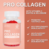 Complément Beauté Biotine Vitamine C pour Cheveux, Peau et Ongles et 60 Gummies Fruit-Pecin Pro Collagène