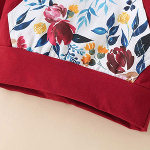 ชุดวอร์มเด็กมีฮู้ดสำหรับฤดูหนาว, ชุดเสื้อผ้าเด็กไซส์ใหญ่ระบายอากาศได้พิมพ์ลายและซักได้ - Product Image 5