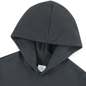 Sudadera con capucha de gran tamaño informal de OEM, sudadera personalizada con logotipo impreso personalizado para invierno, técnica teñida lisa - Product Image 5