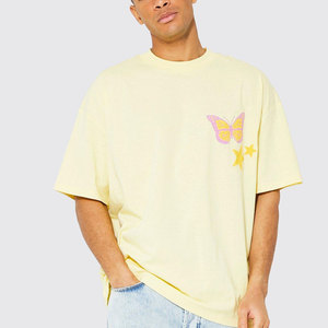 Nueva Camiseta Extra Grande para Hombre, Corte Holgado Premium, Estilo Urbano, Algodón Suave, Cómoda, Informal, para Uso Diario - Product Image 1