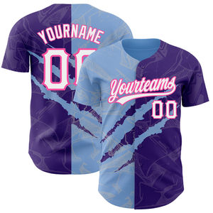 Maillot de baseball personnalisable, confortable et respirant, avec des uniformes de baseball exclusifs et performants avec logo personnalisé - Product Image 6