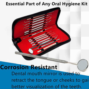 Espejo Bucal Dental de Alta Calidad, Acero Inoxidable, Herramienta de Examen Oral para Dentistas - Product Image 5