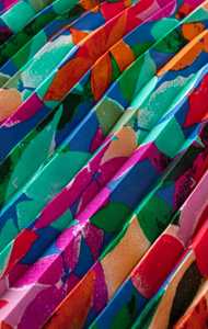 กระโปรงผ้าซาตินพิมพ์ลายดอกไม้ทรงเอหลากสีสำหรับผู้หญิงใส่ลำลองผ้าเรยอนปักเอวยางยืดสำหรับตกแต่ง - Product Image 2