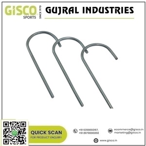 หมุดยึดพื้นโลหะรูปตัวเจอุปกรณ์การฝึกอบรมสำหรับการโพสต์เป้าหมายผู้ผลิตจากอินเดียส่งตรงจากโรงงาน - Product Image 2