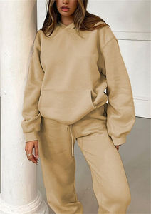 Conjuntos Deportivos de Moda para Mujer, Chándal con Logotipo Personalizado, Chándal Informal para Correr, Chándal Transpirable con Cuello Redondo para Invierno - Product Image 4