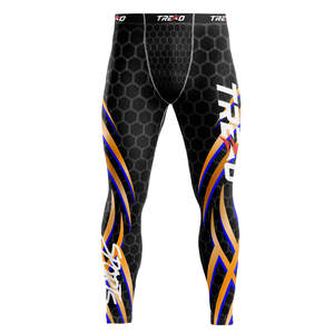 Leggings de Compresión para Hombre de Alta Calidad Más Vendidos / Leggings de Compresión para Hombre Hechos de Material de Poliéster Personalizado Transpirable OEM - Product Image 3