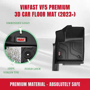 Alfombrillas de coche VINFAST VF5 tipo impermeable TPE de larga duración fácil de limpiar duraderas para todo tipo de clima alfombra de suelo de coche de exportación de Vietnam - Product Image 2