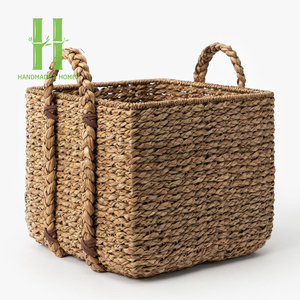 Juego de 2 cestas de algas marinas vintage con forma de cuenco, cesta de almacenamiento de mimbre para exteriores, diseño OEM personalizado hecho a mano en Vietnam - Product Image 6