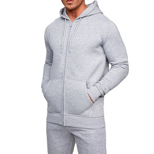 Vente en gros PUFFIN SPORTS – Nouveaux ensembles de survêtements à capuche imprimés 2-en-1 pour hommes, 100 % coton respirant, haute qualité - Product Image 2