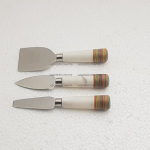 Juego de cubiertos de acero inoxidable de nuevo diseño al mejor precio y mango de resina, juego de esparcidor de cubiertos de último diseño, cuchillo, cuchara, tenedor - Product Image 6