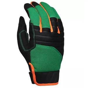 Guantes de Trabajo de Seguridad Antivibración, Resistentes a Cortes, de Cuero de la Mejor Calidad, Guantes Mecánicos Resistentes, Anti Impactos y a Prueba de Golpes - Product Image 6