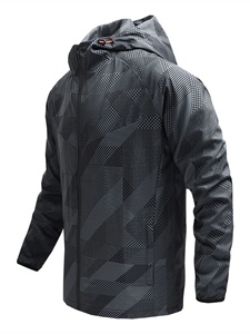 Veste à sublimation coupe-vent pour homme fabriquée avec une personnalisation complète et tendance - Product Image 6