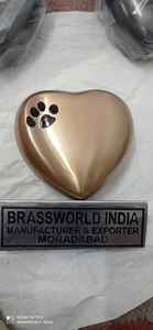 Meilleure vente de petits souvenirs métalliques de haute qualité en forme de cœur, urne de crémation pour cendres humaines/fournitures funérailles - Product Image 5