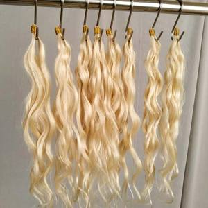 CABELLO HUMANO NATURAL 100% NATURAL y CUTÍCULA ALINEADO HUMANO REMY CABELLO MÁQUINA TRAMA PAQUETES PRECIO AL POR MAYOR Calidad superior - Product Image 2