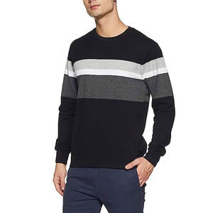 2026 New Design OEM 100% Cotton <b>Pullover</b> sweatshirts Solid color Custom Logo Embroidery <b>Men</b> Sweatshirt Hoodies - Product Image 3