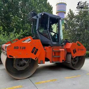 Rodillo Compactador Usado HAMM HD138, 14 Toneladas de Peso Operativo, Compactador Vibratorio de Doble Tambor, Marca Alemana Original, Compactador de Tamaño Mediano - Product Image 2