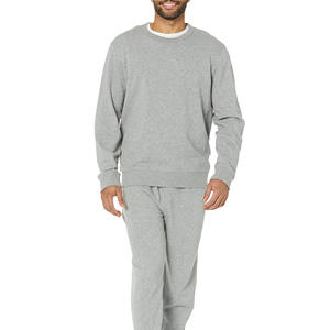 À la mode coupe régulière unisexe hiver sweat personnalisé imprimé polaire tenue décontracté plaine manches régulières sweats à capuche et sweat-shirts - Product Image 2