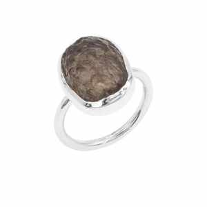 Handmade Colombianite Ring 925 Sterling Silver Natural Gemstone Statement Jewelry - Product Image 5