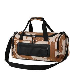 Sac de sport personnalisé avec logo imprimé, durable, résistant à l'eau, en Oxford, sac de voyage pour la nuit, sac de sport avec compartiment à chaussures - Product Image 1
