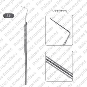 Gracey Curettes Periodontal Dental Scaler Instrument Tool para la venta al por mayor de buena calidad Dental Cleaning Scaler - Product Image 2