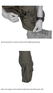 Pantalon de chasse décontracté unisexe tactique d'extérieur respirant en Cordura, haute élasticité Gore-Tex toutes saisons - Product Image 4