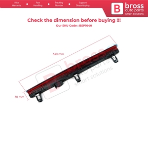 Luz de freno trasera BSP1040, tercera luz de freno 7E0945097A para T5 Transporter Multivan Caravelle - Product Image 6