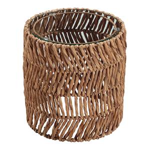 Table d'appoint cylindrique en jacinthe d'eau fabriquée au Vietnam Matériaux écologiques Meubles de maison Décoration intérieure Vente en gros - Product Image 5