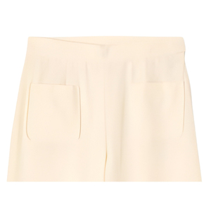 Pantalon décontracté à jambes larges de haute qualité en toile mi-solide, taille longue, anti-rides, respirant, séchage rapide, élégant, pour femmes, vêtements de bureau - Product Image 2