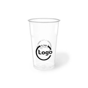Disposable Plastic Drinking Cups 20oz-Kristal PET 500cc-Customizable up to 3 Colors - Product Image 2