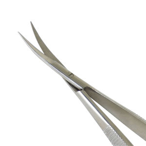 Ciseaux de beauté colorés personnalisés de haute qualité petits outils à ongles pointus pour sourcils nez cheveux cils coupe maquillage en acier inoxydable - Product Image 4