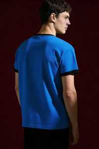 T-shirt à manches courtes en coton épais 250 GSM, coupe ample et surdimensionnée, broderie personnalisée pour hommes - Product Image 4