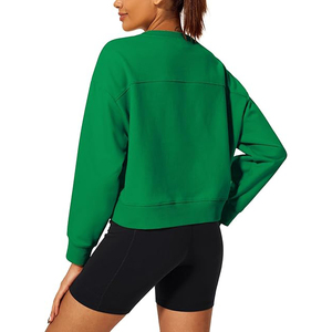 Sweat-shirts pour femmes en coton mélangé extensible, confortables, doux, souples, coupe décontractée, légers, en vente - Product Image 2