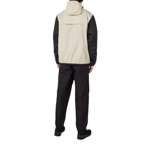 Chaqueta de lluvia para hombre con logotipo personalizado, abrigo ligero transpirable impermeable a prueba de viento para deportes al aire libre y ropa de trabajo - Product Image 2